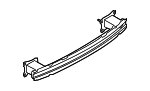 8W0807309H - Body: Bumper Impact Bar for Audi Image