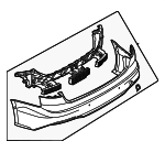 8W6807067AFGRU - Body: Bumper Cover for Audi: A5 Quattro, A5 Sportback, S5, S5 Sportback Image