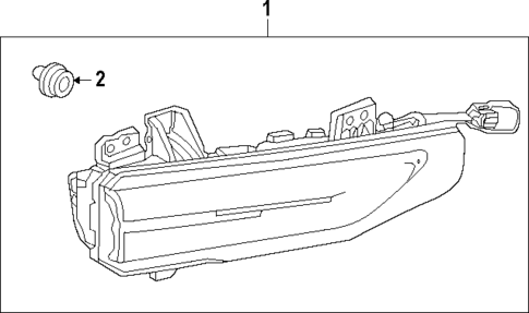 Tail Lamps for 2022 Chevrolet Bolt EUV #1