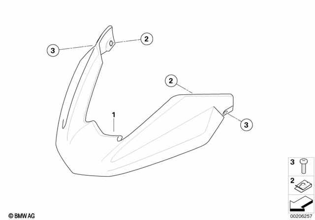 6327657966 - Design: Fillister Head Screw - M5X20si for BMW-Motorrad Image