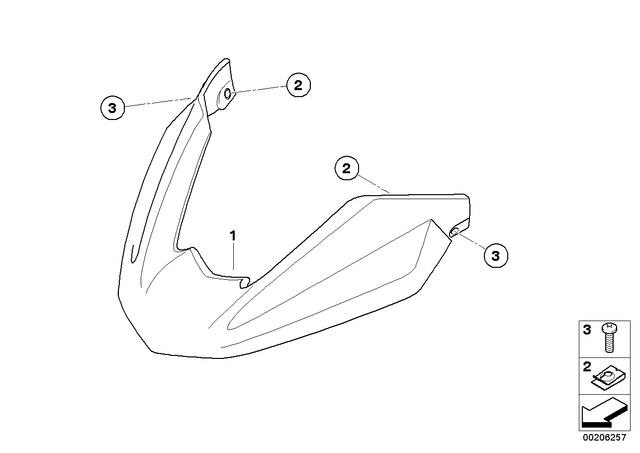 6327657966 - Design: Fillister Head Screw - M5X20si for BMW-Motorrad Image