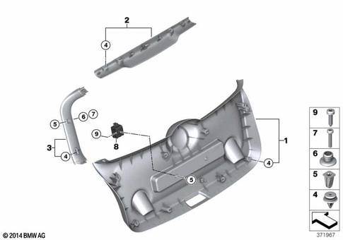 Luggage Compartment for 2019 Mini JCW GP #0
