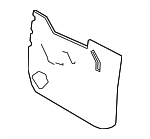 51416998885 - : 2020-2024 BMW X6 - Insulation for BMW: X6 Image