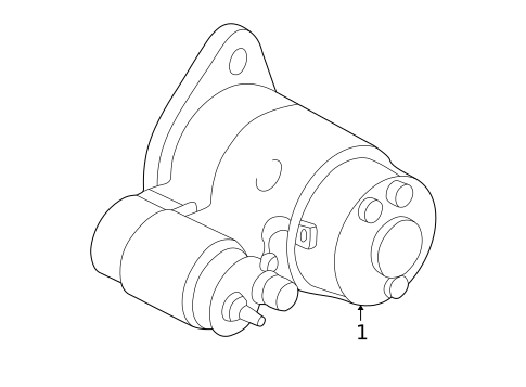 Starter & Related Components for 2000 Nissan Pathfinder #0