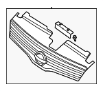 62070ZN50A - Body: Grille for Nissan: Altima Image
