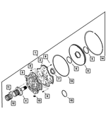 68009859AA - Automatic Transmission Multi-Speed: Oil Pump Cover for Mopar Image