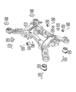 68077935AA - : Bolt Cover Cap for Mopar Image