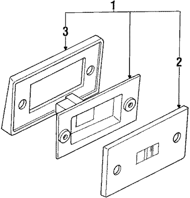 2619316M00 - : Lens Mount Gasket for Nissan Image