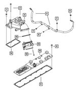 68038158AA - 6.7L Turbo Diesel; Engine: Hex Flange Head Bolt, Mounting for Dodge: Ram 2500, Ram 3500 | Ram: 2500, 3500 Image