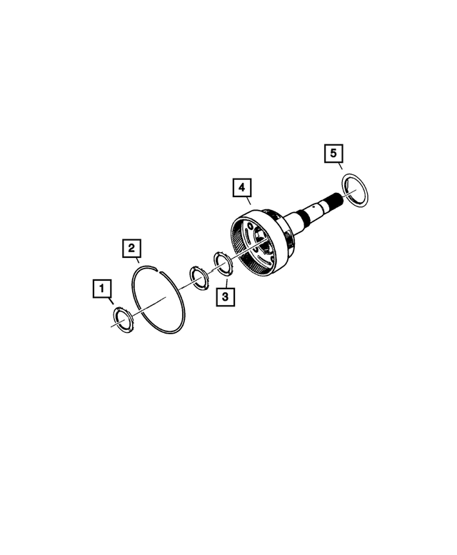 5135165AB - Automatic Transmission Multi-Speed: Input Carrier Kit for Mopar Image