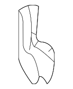 55136317 - Body: Mount Bracket for Jeep: Grand Cherokee Image