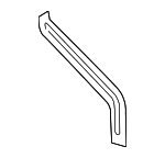 41007496151 - Body: Package Tray Brace for BMW: 840i, 840i xDrive, M8, M850i xDrive Image