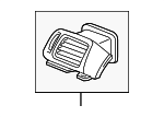 77620TG7A01ZB - Body: Air Vent Grille for Honda: Passport, Pilot, Ridgeline Image