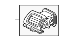 77630TG7A01ZB - Body: Air Vent Grille for Honda: Passport, Pilot, Ridgeline Image