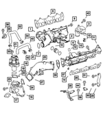6104006AA - Fuel: Torx Socket Head Bolt for Mopar Image