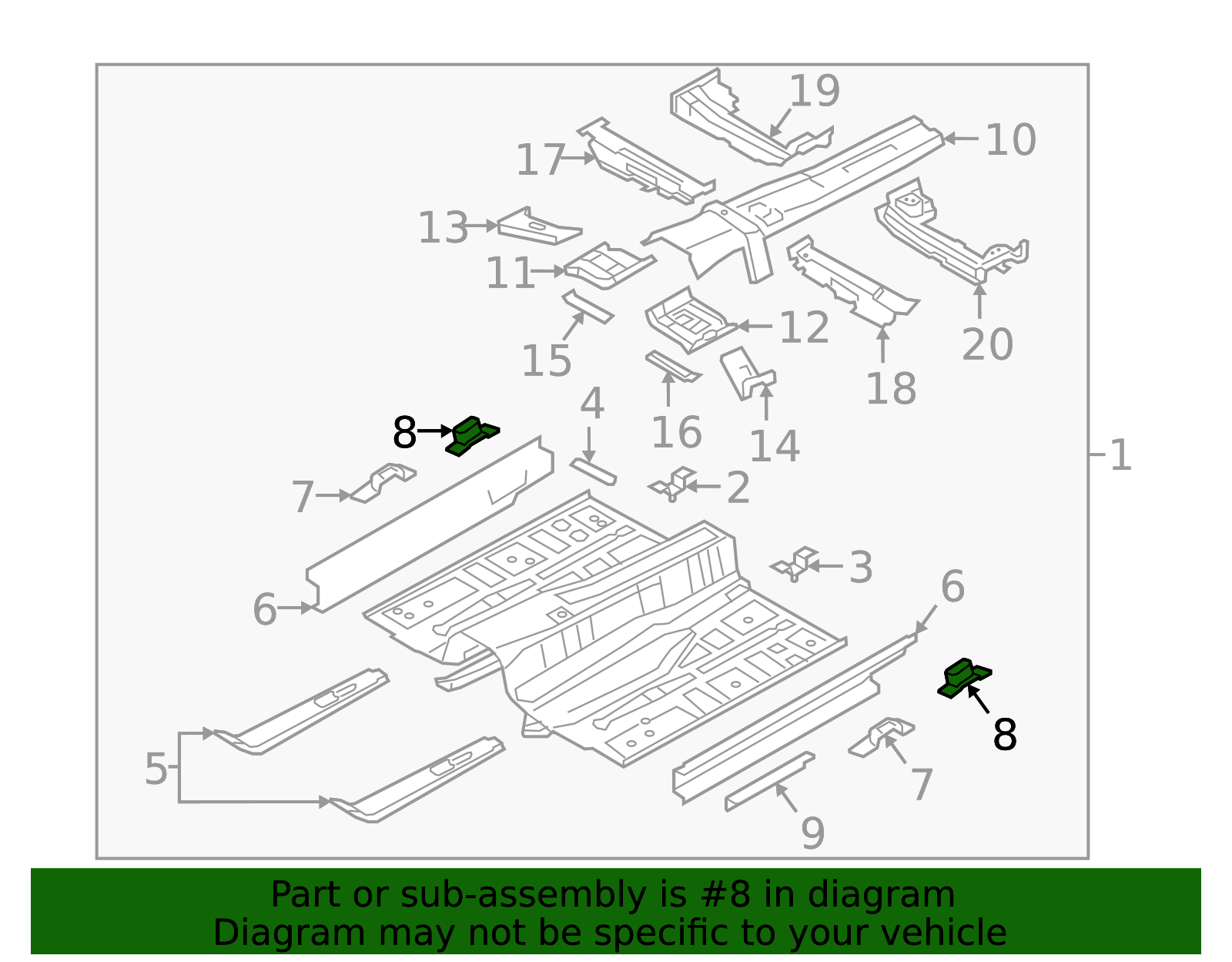 2017-2022 Genesis G90 Bracket 65274-D2010 | MotorMotor