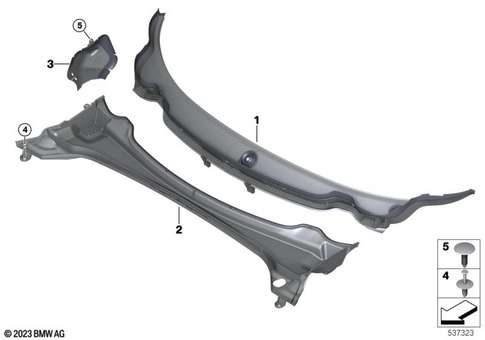 Mounting Parts, Engine Compartment for 2024 Mini Countryman SE ALL4 #2