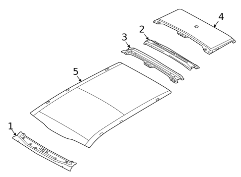 Roof & Components for 2024 Kia Sorento #0