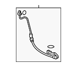 80315TRXA03 - : 2017-2020 Acura MDX - Hose, Discharge for Acura: MDX Image