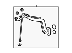 80320TZ5A01 - HVAC: AC Line for Acura Image