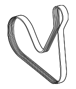 1399930500 - : Serpentine Belt for Mercedes-Benz Image