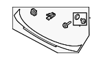 87310DW000 - Body: Upper Molding for Kia Image
