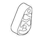 18207544809 - Exhaust: Muffler Bracket Mount Cushion for BMW: M3, X5, Z4 Image