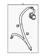 4G0857807CGID - : Lap &amp; Shoulder Belt for Audi: A6, A6 Quattro, A7 Quattro, RS7, S6, S7 Image