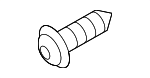 51417067920 - Body: License Bracket Screw for Mini: Cooper, Cooper Countryman, Cooper Paceman, Countryman Image