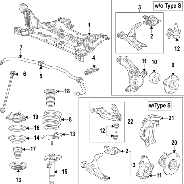 51684TBAA01 - : Spring Insulator for Acura Image