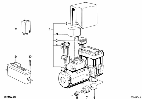 Control Systems for 1990 BMW 535i #0