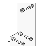 57107T0GA00 - Electrical: Modulator Mount Kit for Acura Image