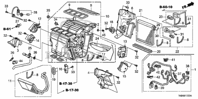 Heater Unit for 2016 Honda Odyssey #0
