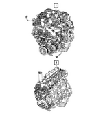 68545437AA - : Long Block Engine for Mopar Image