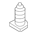 8E0804899 - Body: Compressor Bolt for Audi: A4, A4 Quattro, RS4, S4 Image
