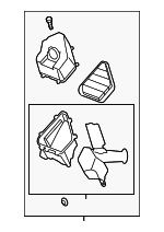25947086 - Engine: Air Cleaner Assembly for Buick: Enclave | Chevrolet: Traverse | GMC: Acadia | Saturn: Outlook Image