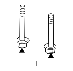 12338064 - Electrical: Starter Bolt for GM Image