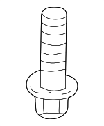 14001842 - Electrical: Starter Bolt for Buick: LaCrosse, LeSabre, Park Avenue, Rendezvous, Terraza | Chevrolet: Impala, Lumina, Monte Carlo, S10, Uplander, Venture | GMC: Sonoma | Oldsmobile: Alero, Cutlass, Intrigue, Silhouette | Pontiac: Aztek, Bonneville, Grand Am, Grand Prix, Montana, Trans Sport | Saturn: Relay Image