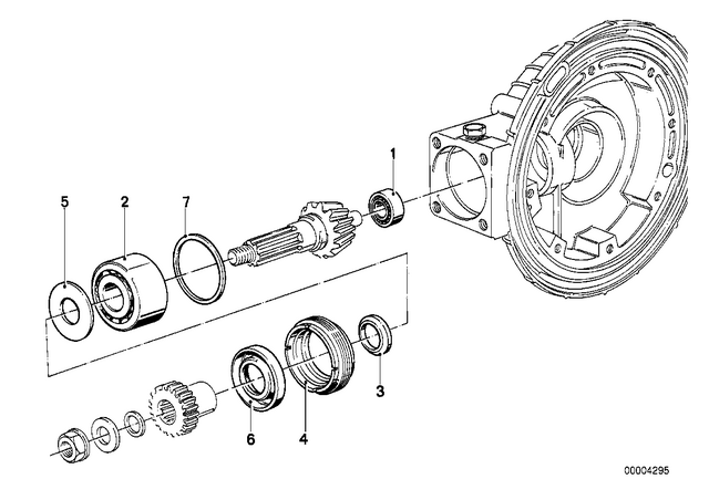 33121230355 - : Threaded Ring             for BMW-Motorrad Image