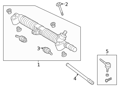 Steering Gear & Linkage for 2015 Scion iQ #0