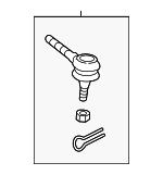 4504679025 - : Outer Tie Rod for Toyota Image