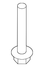90118SNA000 - Suspension: Lower Control Arm Bolt for Honda: Accord, Accord Crosstour, CR-V, Crosstour Image