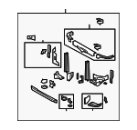 532010C071 - Body: Radiator Support for Toyota: Sequoia, Tundra Image