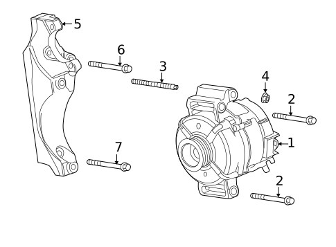 Alternator for 2015 Buick Verano #0
