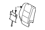 7107448480A1 - Body: Seat Back Cover for Toyota: Highlander Image