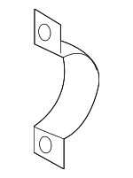 LR077915 - Suspension: Support Bracket Clamp for Land Rover: Discovery Sport, Range Rover Evoque Image