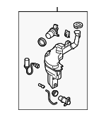 BN8F67480C - Body: Reservoir Assembly for Mazda: 3, 5 Image