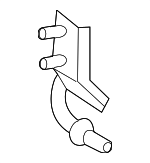 2134922400 - Exhaust: Muffler Bracket for Mercedes-Benz Image