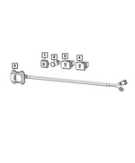 68467945AA - Electrical: Power Outlet Cap for Mopar Image