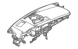 DGJ160350B06 - Body: Instrument Panel for Mazda: CX-30 Image
